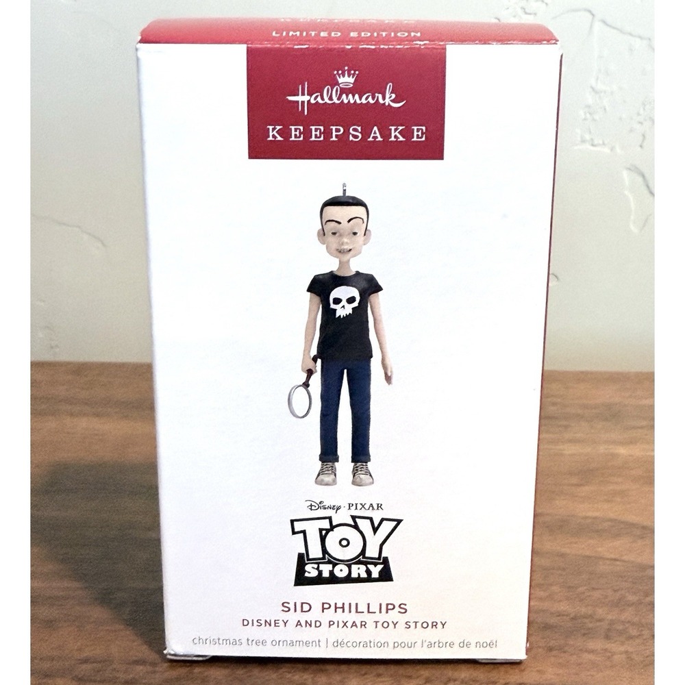 Hallmark NIB 2025 Disney/Pixar Toy Story SID PHILLIPS Limited Edition Ornament